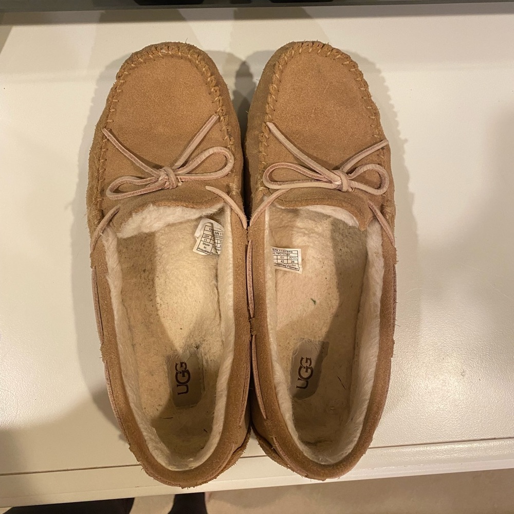ugg slippers/ moccasins!